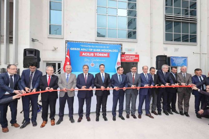 Gebze’ye Adli Tıp Şubesi Açıldı