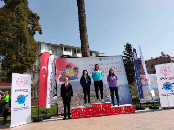 Köyceğiz’de Yapılan Kano Yarışlarında Bahar Kupası Sahiplerini Buldu