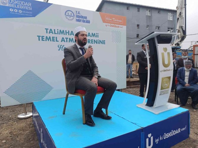 Üsküdar’da 750 Kişilik Talimhane Camii’nin Temeli Atıldı