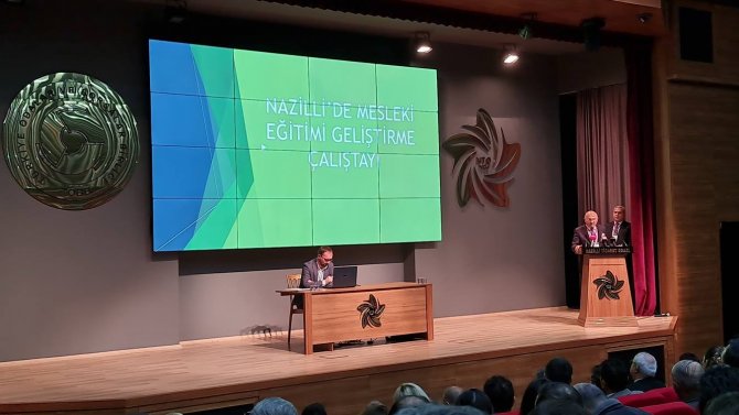Nazilli’de Mesleki Ve Teknik Eğitimi Geliştirme Çalıştayı Yapıldı