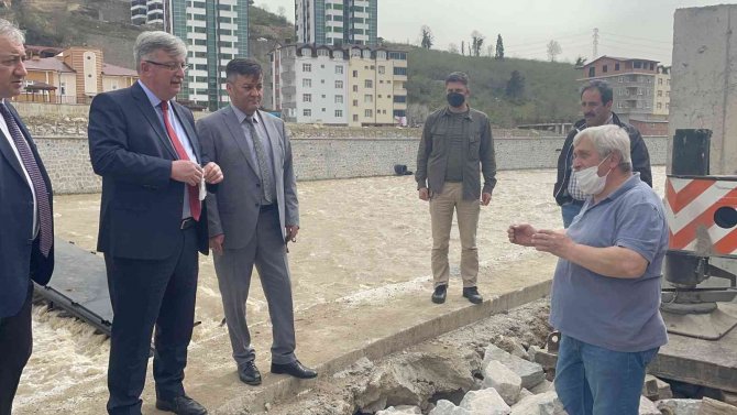 Ordu’da İnşaat Halindeki Köprü Çöktü: 2 İşçi Yaralı