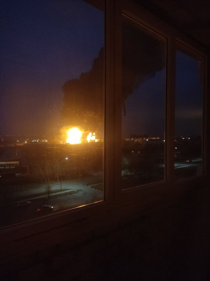 Rusya: "Ukrayna Ordusu Belgorod Kentindeki Petrol Deposunu Vurdu"