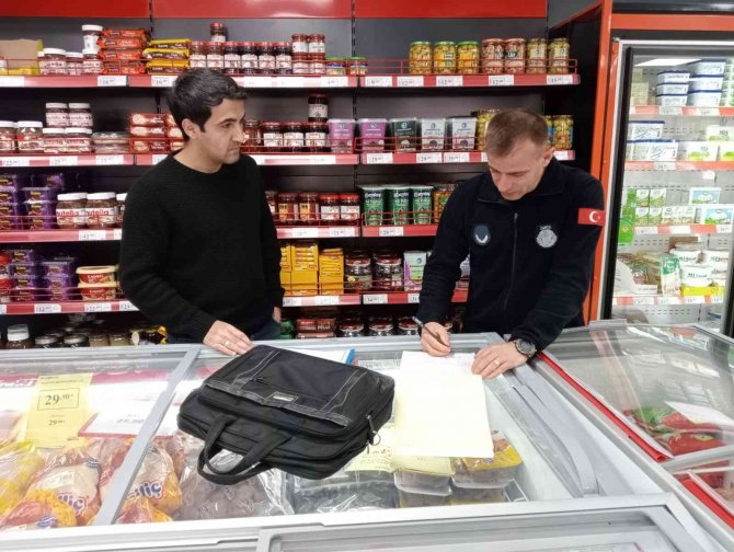 Siirt’te Market Ve Toptancılara Yönelik Denetim Yapıldı