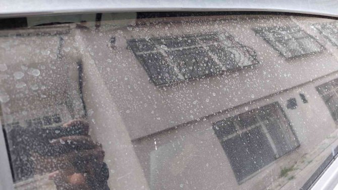 Tekirdağ’da Gökten Çamur Yağdı
