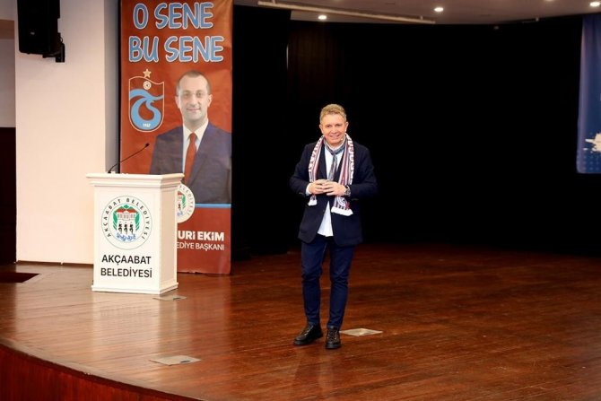 Trabzon’da Erdoğan Arıkan’la "Trabzonspor Ve Spor" Konuşuldu