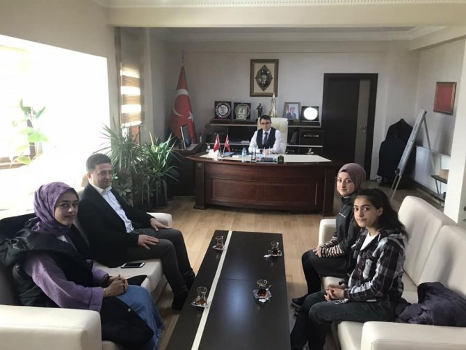 Kaymakam Nasır Dereceye Giren Öğrencileri Ağırladı