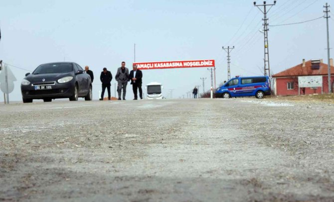 Yozgat’ta Beton Yol Uygulaması Tam Not Aldı