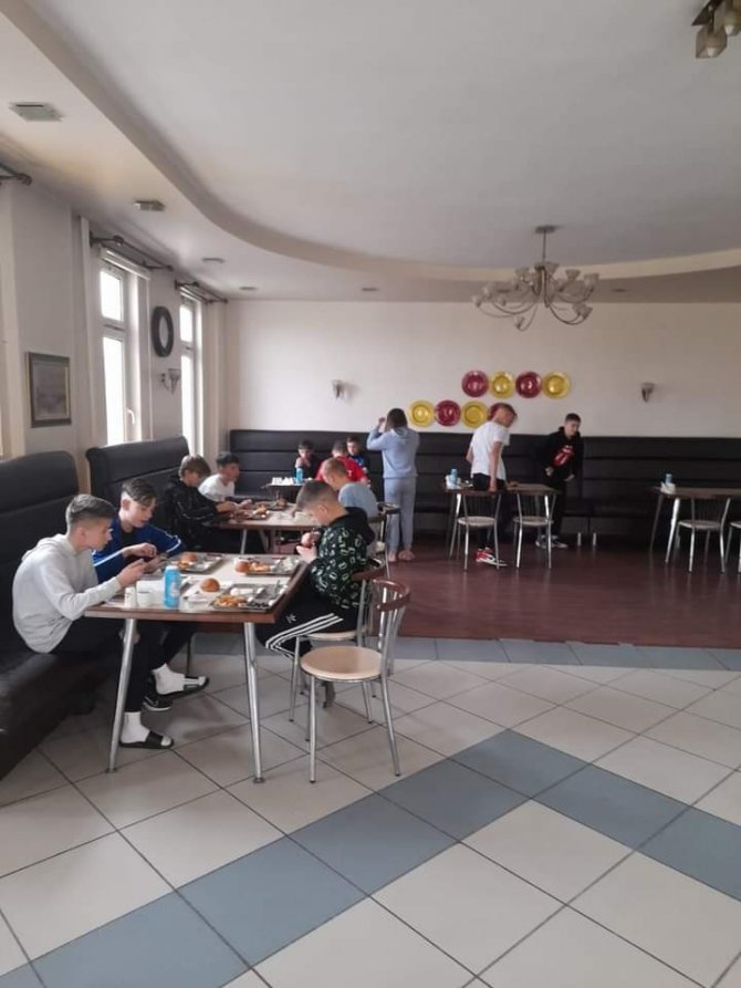 Kayserispor Ukraynalı Sporculara Ev Sahipliği Yapıyor