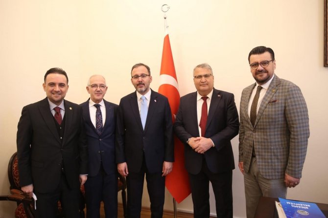 Başkan Çerçi Ankara’da Temaslarda Bulundu