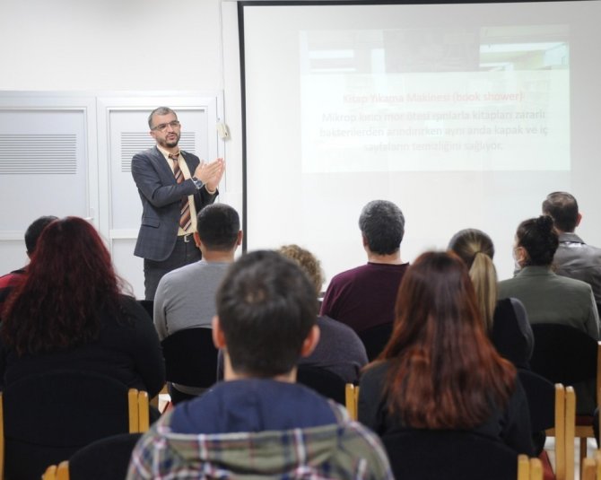 Zbeü’de “Kütüphane Ve Okuma Kültürümüz” Konulu Konferans