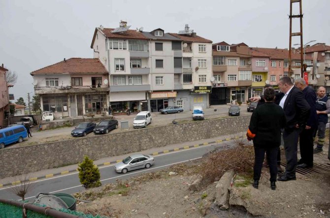 Alaplı’da Üst Geçit Çalışmaları Başlandı