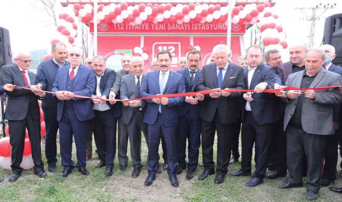 Amasya’da Sanayi Sitesine İtfaiye İstasyonu Açıldı