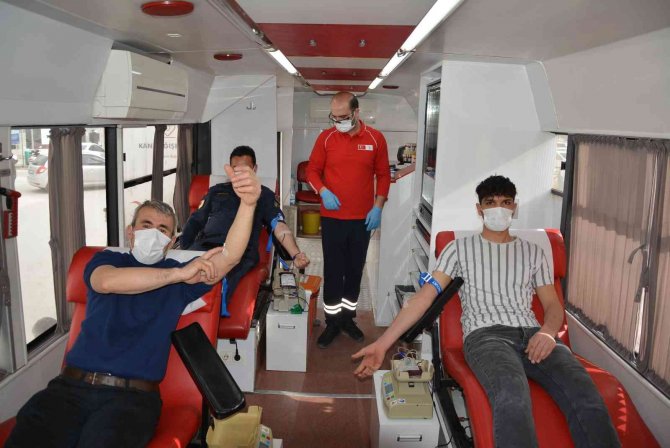 Korkuteli’nde 5 Günde 372 Ünite Kan Bağışı