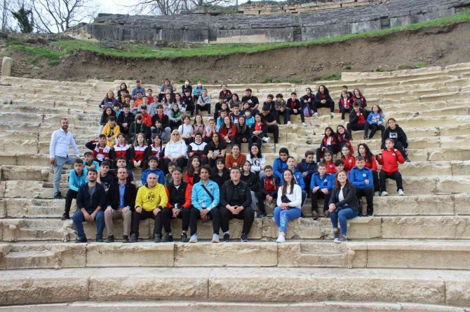 Sporcular Antik Kente Hayran Kaldı