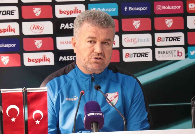 Boluspor - Manisa Fk Maçının Ardından