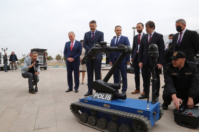 Bomba İmha Robotu Kütahya’da Görücüye Çıktı