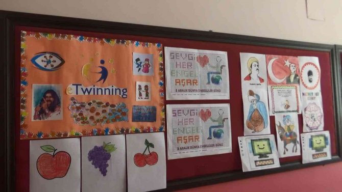 Diyarbakır’da Görme Engelli Öğrenciler E-twinning Projesi İle Engelleri Ortadan Kaldırıyor