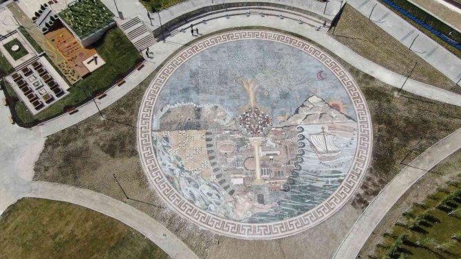 Dünyanın En Büyük Taban Mozaiği Expo 2021’de Misafirlerini Ağırlıyor