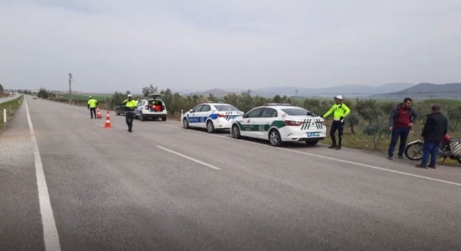 Gaziantep’te Hatalı Sürücüler Drona Yakalandı