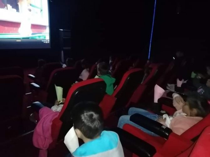 Minikler Sinemayla Buluştu