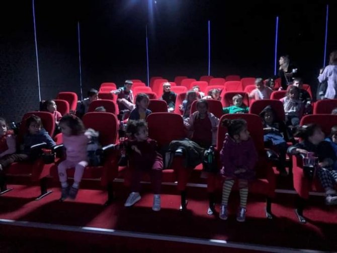 Minikler Sinemayla Buluştu