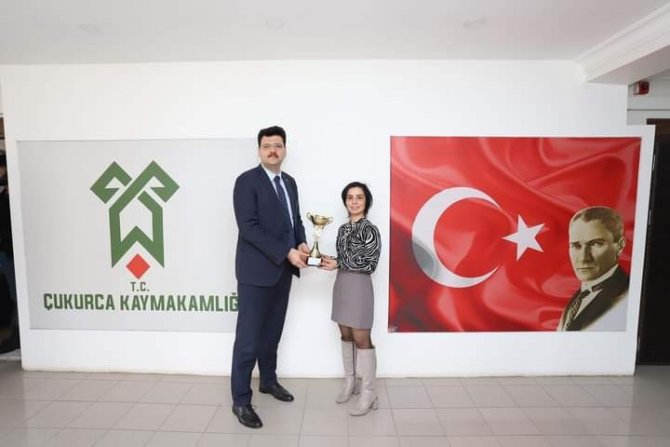 Kaymakam Kurt Başarılı Sporcuları Kabul Etti