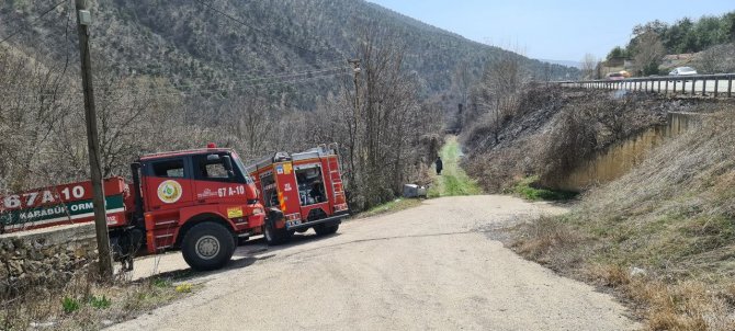 Fırtınanın Kopardığı Elektrik Telleri Yangın Çıkardı