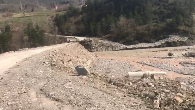 Kar Suları, Kastamonu Ve Sinop’u Birbirine Bağlayan 4 Köprüyü Yıktı