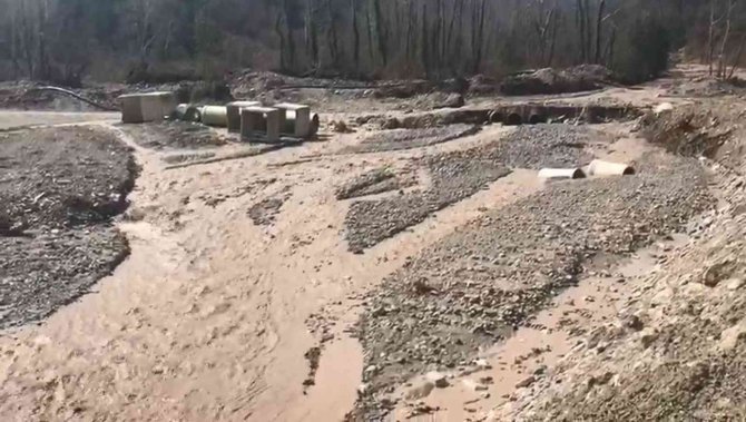 Kar Suları, Kastamonu Ve Sinop’u Birbirine Bağlayan 4 Köprüyü Yıktı