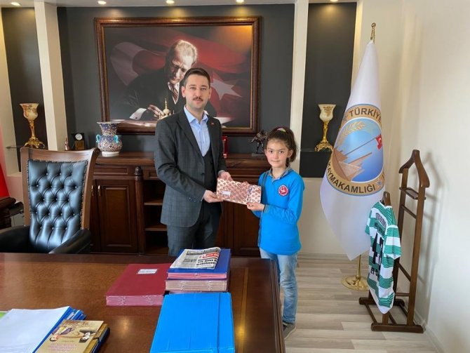 Kaymakam İ̇rdelp, Yarışmada Dereceye Giren Öğrencileri Ödüllendirdi