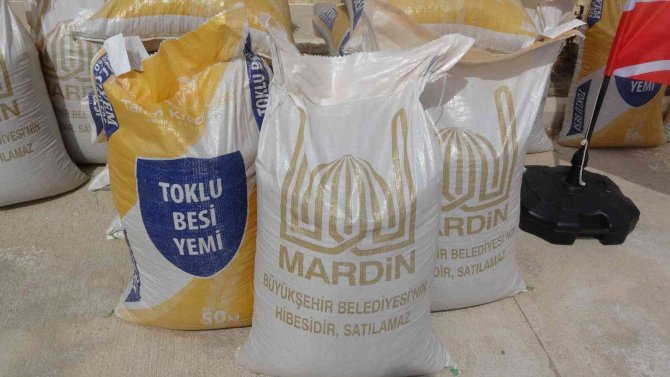 Mardin’de Üreticilere Yüzde 90 Hibe İle Yem Dağıtıldı