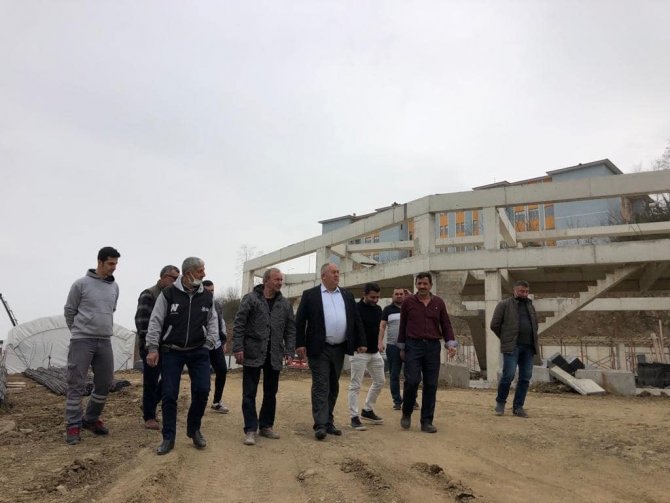 Perşembe Küçük Sanayi Sitesi Yükseliyor