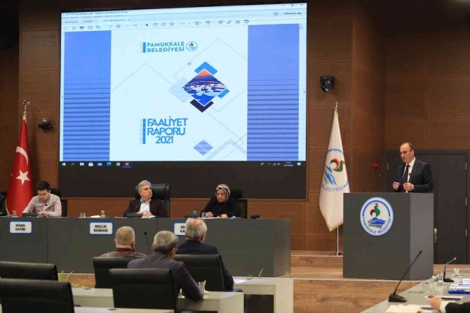 Pamukkale Belediyesi 2021 Yılı Faaliyet Raporu Kabul Edildi