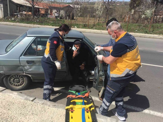 Tekirdağ’da Trafik Kazası: 1 Yaralı