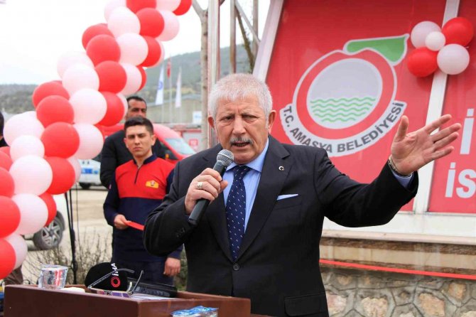 Amasya’da Sanayi Sitesine İtfaiye İstasyonu Açıldı