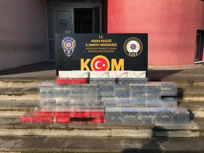 Adana’da Kaçakçılık Operasyonu