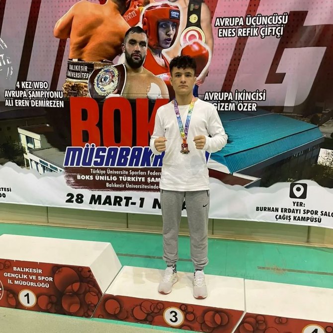 Ağrılı Sporcudan Büyük Başarı