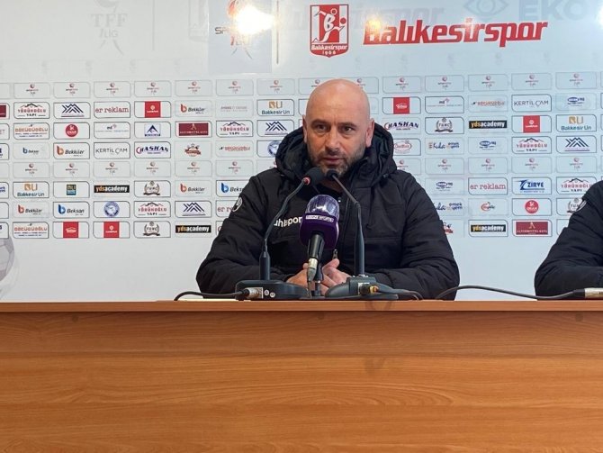 Balıkesirspor - Büyükşehir Belediye Erzurumspor Maçın Ardından