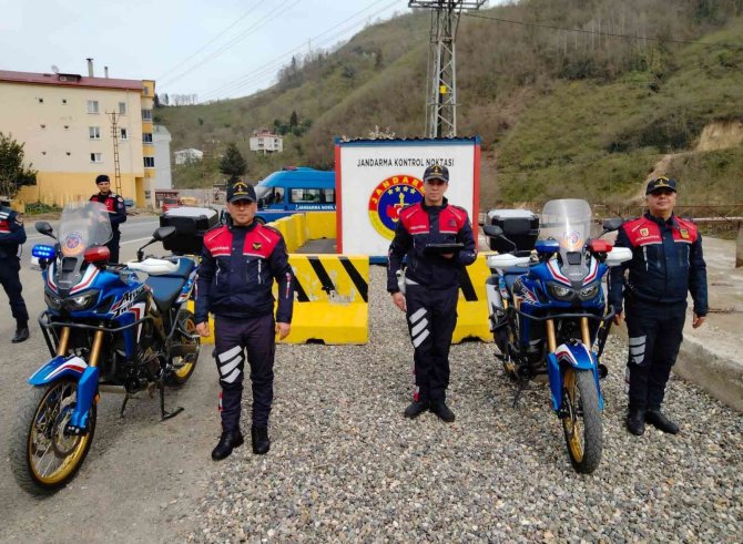 Jandarmadan Dronlu Trafik Denetimi