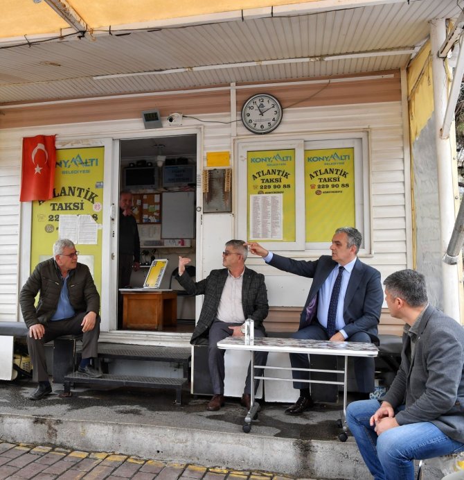 Başkan Esen, Taksici Esnafı İle Bir Araya Geldi
