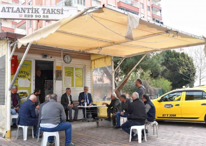 Başkan Esen, Taksici Esnafı İle Bir Araya Geldi
