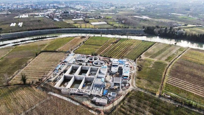 İ̇leri Biyolojik Atık Su Arıtma Tesisi’nin Yüzde 64’ü Tamamlandı