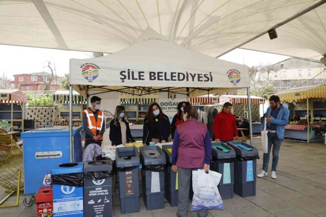 Şile Belediyesi ‘Geri Dönüşüm Hareketi’ Devam Ediyor