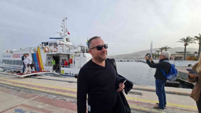 Kuşadası’ndan Yunanistan Adalarına Feribot Seferleri Başladı