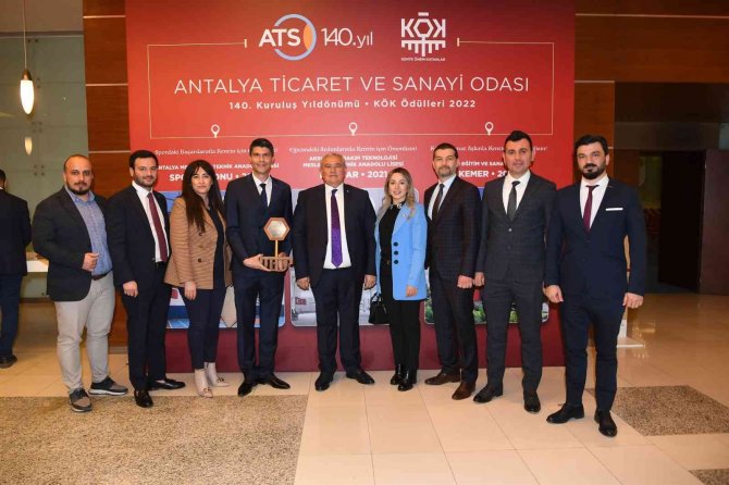 Antgi̇ad’a Kurumsal Sosyal Sorumluluk Ödülü