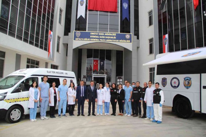 Antalya’da Mobil Kriminal Polis Laboratuvarı "Kıraç" Hizmete Başladı