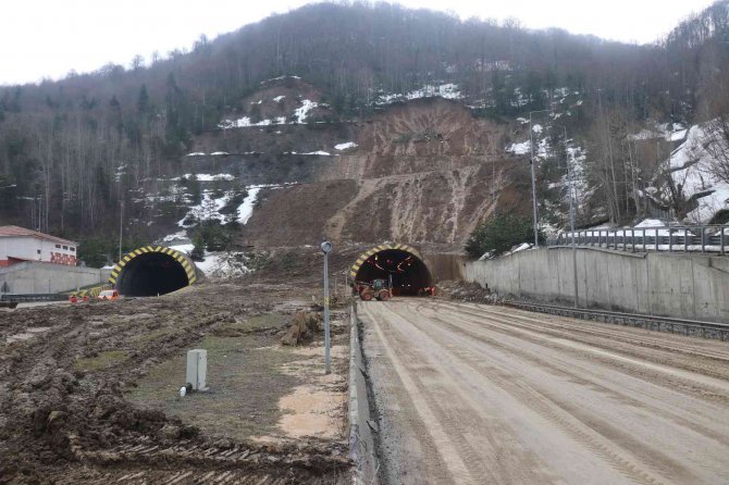 Bolu Dağı Tüneli’nde Çalışmalar Sürüyor