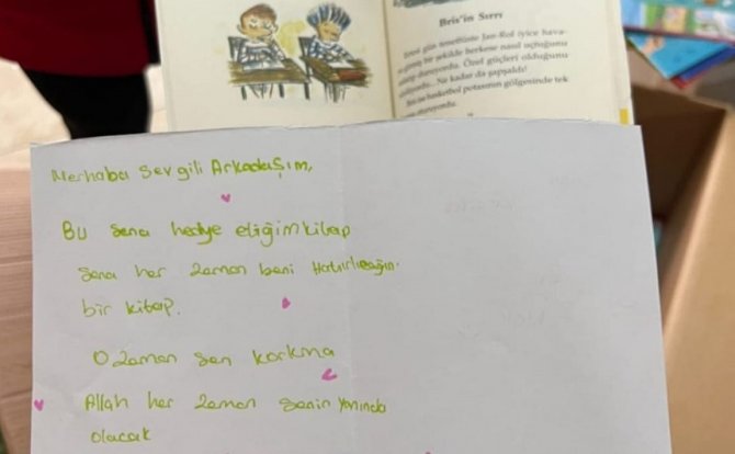 Minik Bağışçının Notu Yürekleri Isıttı