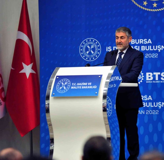 Bakan Nebati: "Kur Korumalı Mevduat Ve Katılım Hesabı Bakiyesi 1 Nisan İtibarıyla 695 Milyar Tl’ye Ulaşmıştır”
