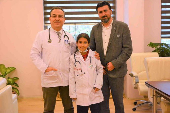 Geleceğin Doktoru Doğum Gününü Paü Hastanesinde Kutladı